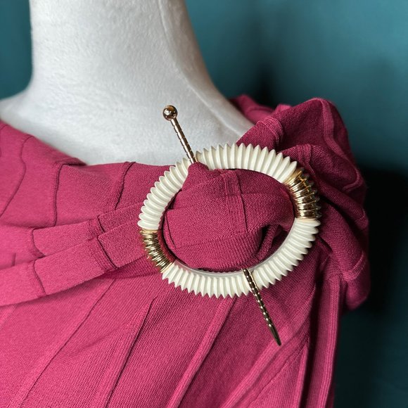 Nicholas Aglaia Of The‎ Shoulder Top Women's S - Picture 5 of 9